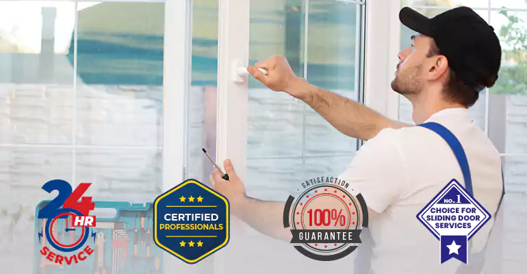Balcony Glass Door Repair Near Me in Hollywood