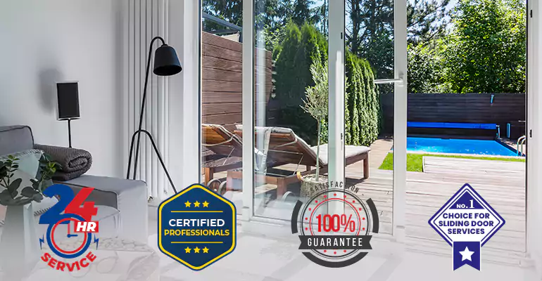 Glass Balcony Sliding Door Repair in Hollywood