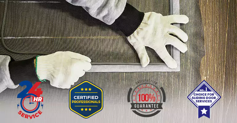 Commercial Mesh Door Repair in Hollywood