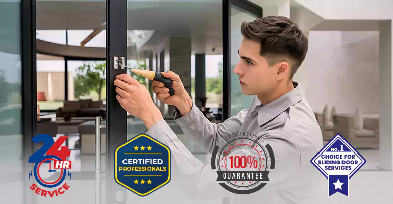 Andersen Sliding Door Latch Replacement in Hollywood