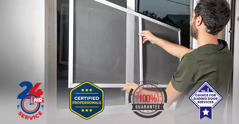 Sliding Screen Door Frame Repair in Hollywood