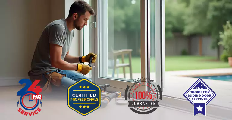 Sliding Door Track Repair in Hollywood, CA