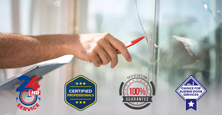 Sliding Glass Door Track Repair in Hollywood