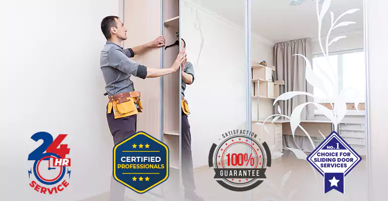 Complete Sliding Mirror Door Replacement Hollywood