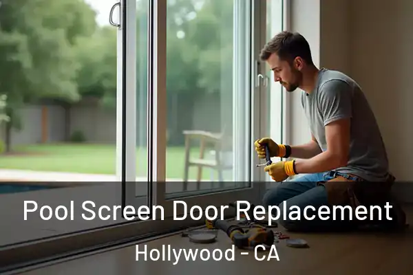 Pool Screen Door Replacement Hollywood - CA